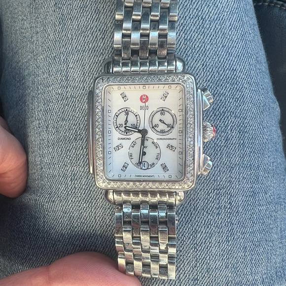 Gorgeous MEN/ WOMEN’S Diamond Michele Watch
